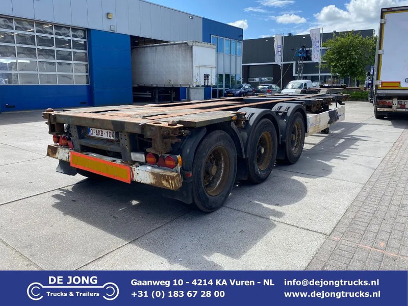 Krone SD 27 / Container Chassis / BPW + Drum / 1x Extendable / 45 FT - Semi-remorque porte-conteneur/ Caisse mobile: photos 1 Krone SD 27 / Container Chassis / BPW + Drum / 1x Extendable / 45 FT - Semi-remorque porte-conteneur/ Caisse mobile: photos 1