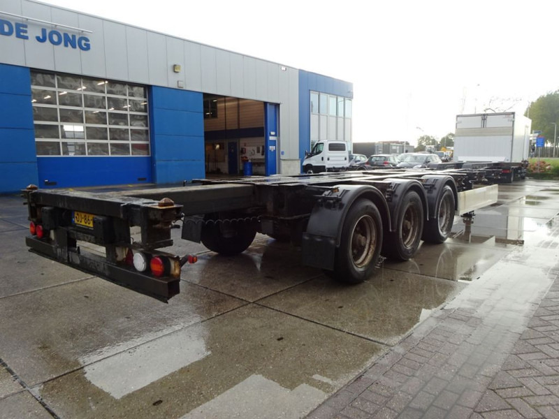Semi-remorque porte-conteneur/ Caisse mobile Krone SDC 27 / Container Chassis / BPW + Drum / Lift Axle: photos 8
