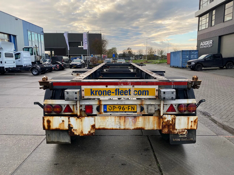 Krone SZ / 20 FT Container Chassis / BPW - Semi-remorque porte-conteneur/ Caisse mobile: photos 2 Krone SZ / 20 FT Container Chassis / BPW - Semi-remorque porte-conteneur/ Caisse mobile: photos 2