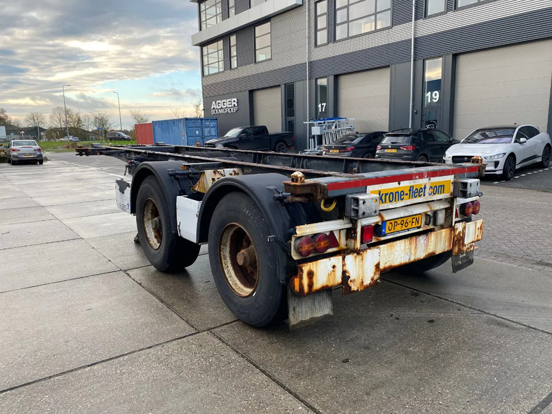 Krone SZ / 20 FT Container Chassis / BPW - Semi-remorque porte-conteneur/ Caisse mobile: photos 3 Krone SZ / 20 FT Container Chassis / BPW - Semi-remorque porte-conteneur/ Caisse mobile: photos 3