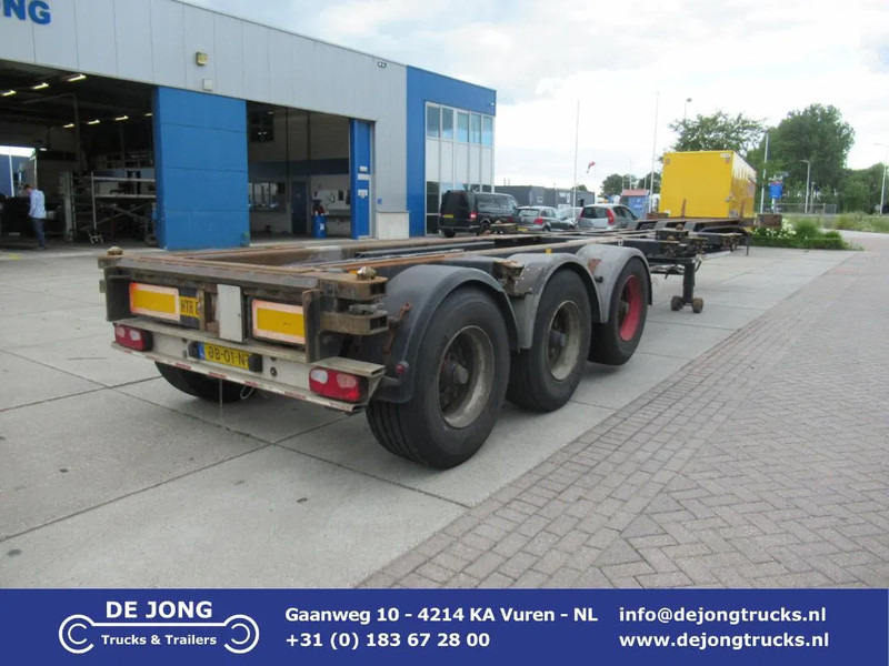 Renders Container Chassis / Extendable on rear / BPW + drum - Semi-remorque porte-conteneur/ Caisse mobile: photos 1 Renders Container Chassis / Extendable on rear / BPW + drum - Semi-remorque porte-conteneur/ Caisse mobile: photos 1