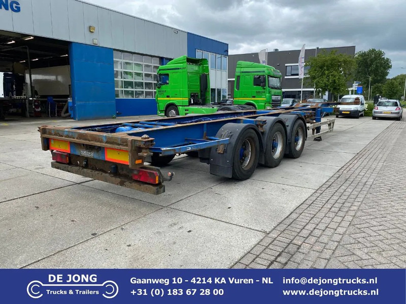Renders Container chassis / BPW + Drum / 40 FT - Semi-remorque porte-conteneur/ Caisse mobile: photos 1 Renders Container chassis / BPW + Drum / 40 FT - Semi-remorque porte-conteneur/ Caisse mobile: photos 1