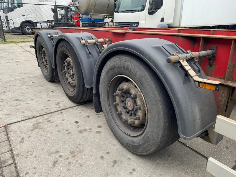 Semi-remorque porte-conteneur/ Caisse mobile Schmitz Cargobull SCF 24 G Chassis / SAF + Disc / 1x Extendable / Lift axle: photos 7