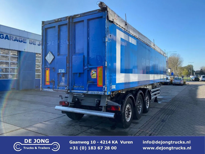 Stas SA339K / Tipper ALU / 58 M3 / Mercedes + Disc / 1x Lift Axle - Semi-remorque benne: photos 1 Stas SA339K / Tipper ALU / 58 M3 / Mercedes + Disc / 1x Lift Axle - Semi-remorque benne: photos 1
