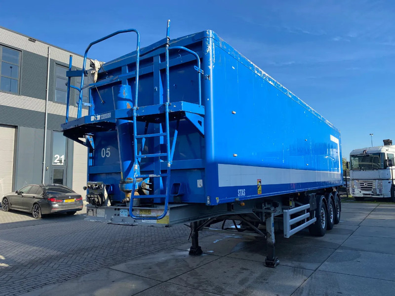 Stas SA339K / Tipper ALU / 58 M3 / Mercedes + Disc / 1x Lift Axle - Semi-remorque benne: photos 4 Stas SA339K / Tipper ALU / 58 M3 / Mercedes + Disc / 1x Lift Axle - Semi-remorque benne: photos 4