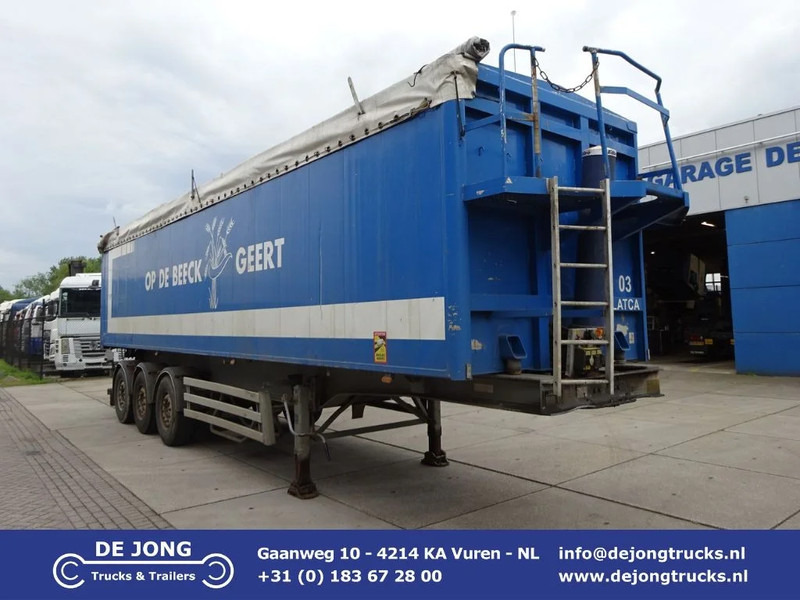 Stas Stas SA339K / Tipper ALU / 55 M3 / Mercedes + Disc / 1x Lift Axle - Semi-remorque benne: photos 1 Stas Stas SA339K / Tipper ALU / 55 M3 / Mercedes + Disc / 1x Lift Axle - Semi-remorque benne: photos 1