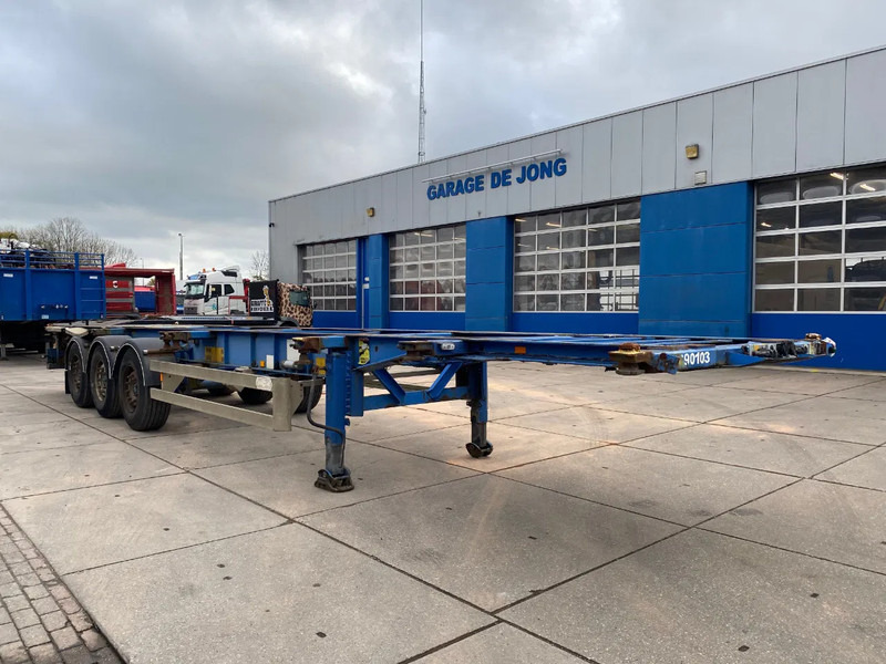 Van Hool 3B0079 / Container chassis / SAF + Disc - Semi-remorque porte-conteneur/ Caisse mobile: photos 5 Van Hool 3B0079 / Container chassis / SAF + Disc - Semi-remorque porte-conteneur/ Caisse mobile: photos 5