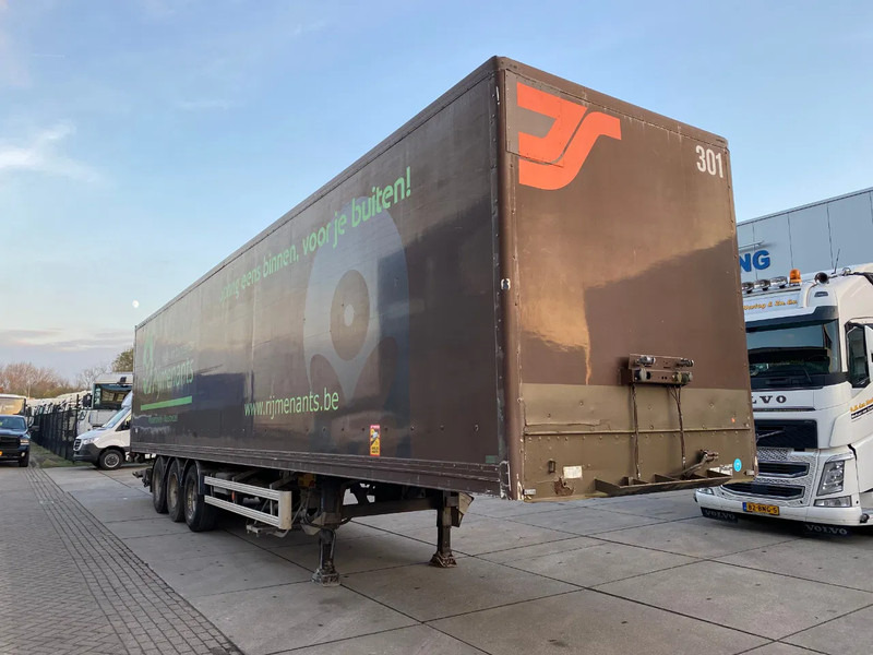 Semi-remorque fourgon Van Hool Closed box / Laadklep / D-hollandia / Hard-Wood Floor / 1x Lift Axle: photos 6