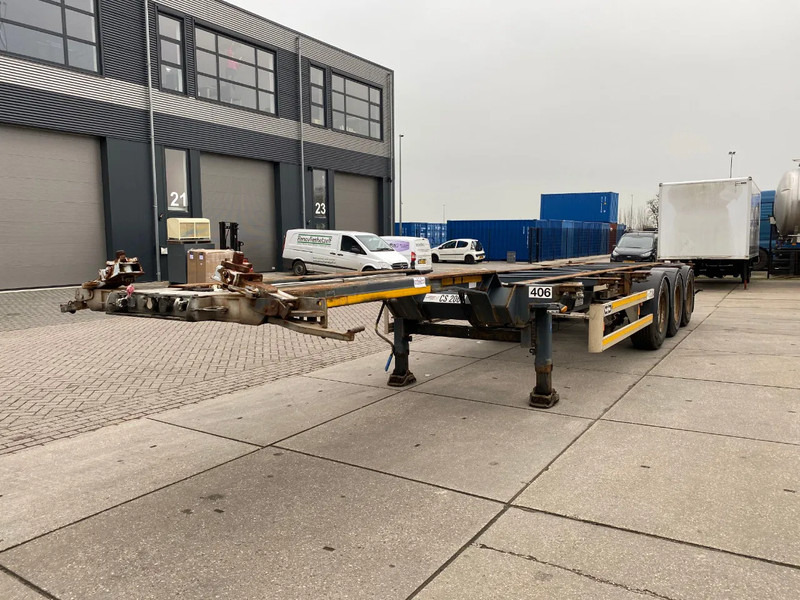 Van Hool Container Chassis / 40-45 FT / BPW - Semi-remorque porte-conteneur/ Caisse mobile: photos 4 Van Hool Container Chassis / 40-45 FT / BPW - Semi-remorque porte-conteneur/ Caisse mobile: photos 4