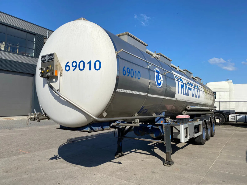 Van Hool Tank / Inox / 31200 LT / SAF - Semi-remorque citerne: photos 3 Van Hool Tank / Inox / 31200 LT / SAF - Semi-remorque citerne: photos 3