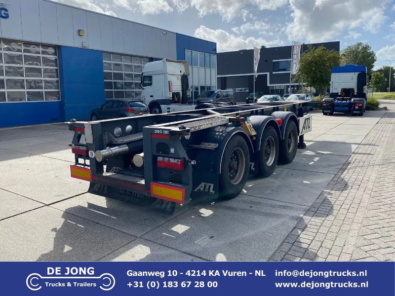 Van Hool Tank chassis / ADR / BPW + DISC / 20-30 FT - Semi-remorque porte-conteneur/ Caisse mobile: photos 1 Van Hool Tank chassis / ADR / BPW + DISC / 20-30 FT - Semi-remorque porte-conteneur/ Caisse mobile: photos 1