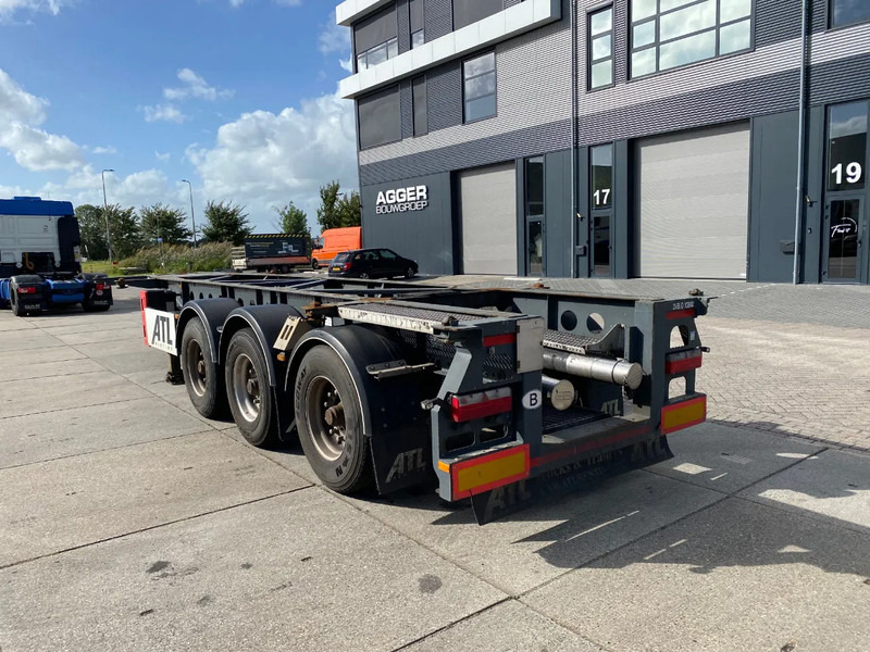 Van Hool Tank chassis / ADR / BPW + DISC / 20-30 FT - Semi-remorque porte-conteneur/ Caisse mobile: photos 2 Van Hool Tank chassis / ADR / BPW + DISC / 20-30 FT - Semi-remorque porte-conteneur/ Caisse mobile: photos 2