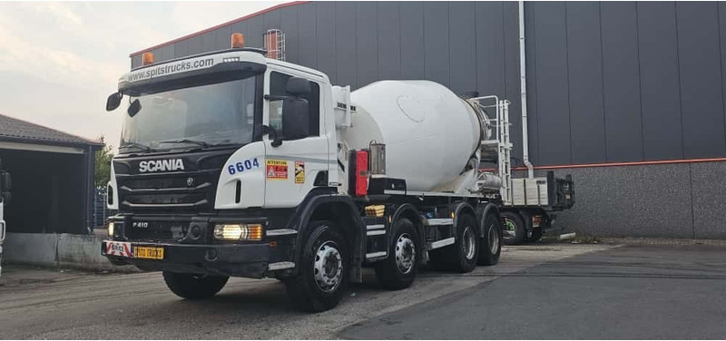 Scania P410 Mixer 9m3 LIEBHERR - Camion malaxeur: photos 1 Scania P410 Mixer 9m3 LIEBHERR - Camion malaxeur: photos 1