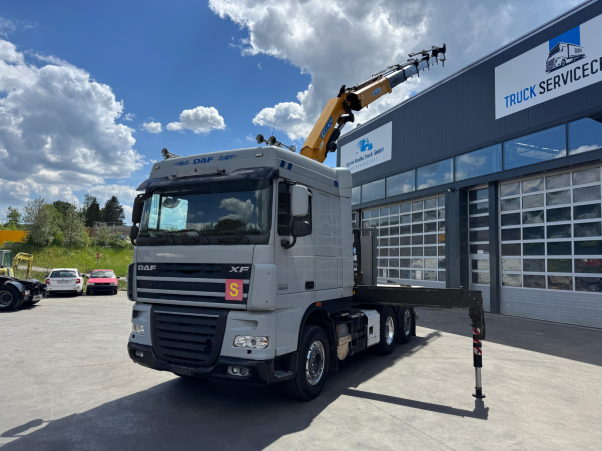DAF XF510 Effer 255-5 6x2 SZM/Pritsche - Camion grue: photos 5 DAF XF510 Effer 255-5 6x2 SZM/Pritsche - Camion grue: photos 5