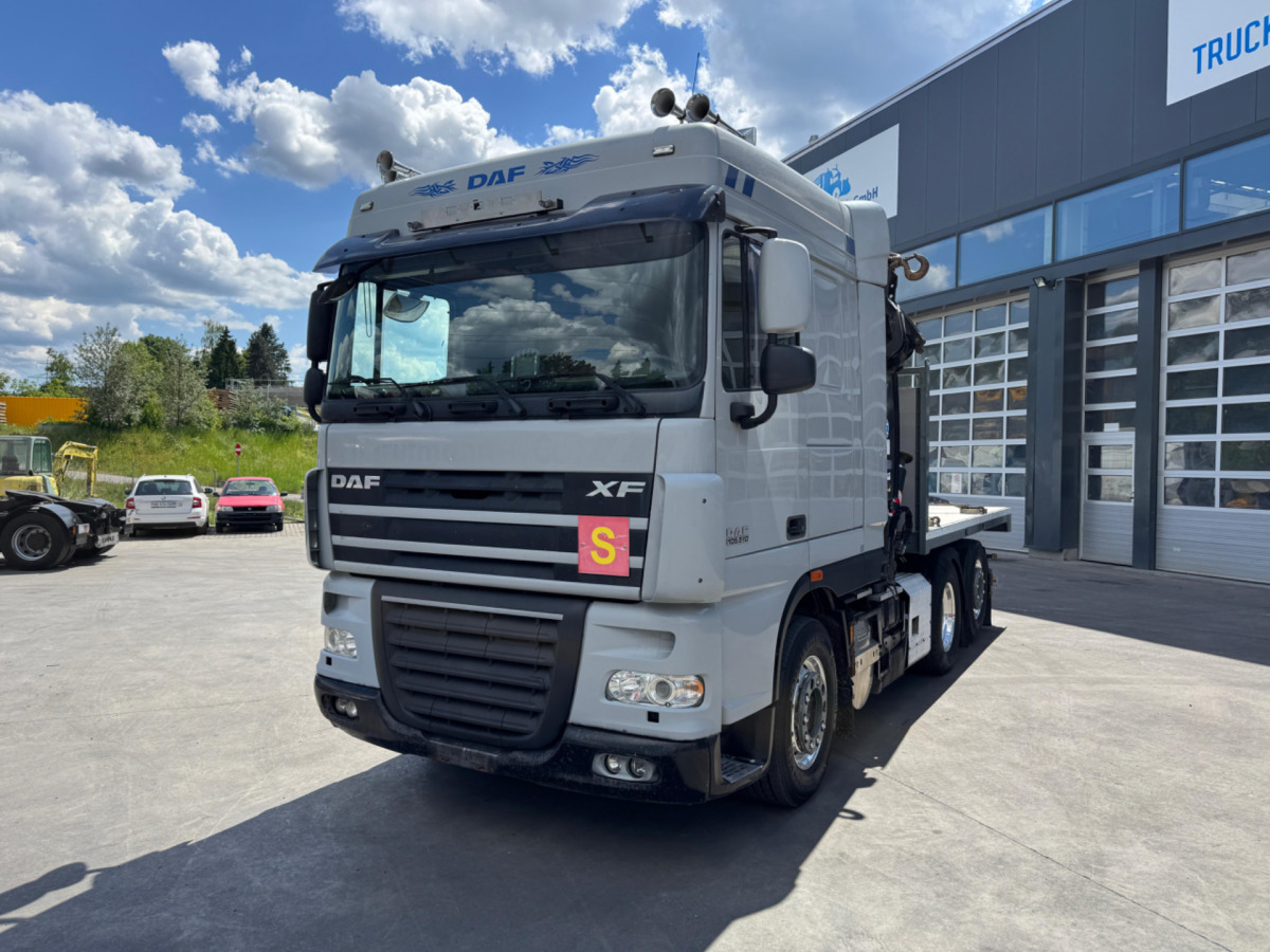 DAF XF510 Effer 255-5 6x2 SZM/Pritsche - Camion grue: photos 2 DAF XF510 Effer 255-5 6x2 SZM/Pritsche - Camion grue: photos 2