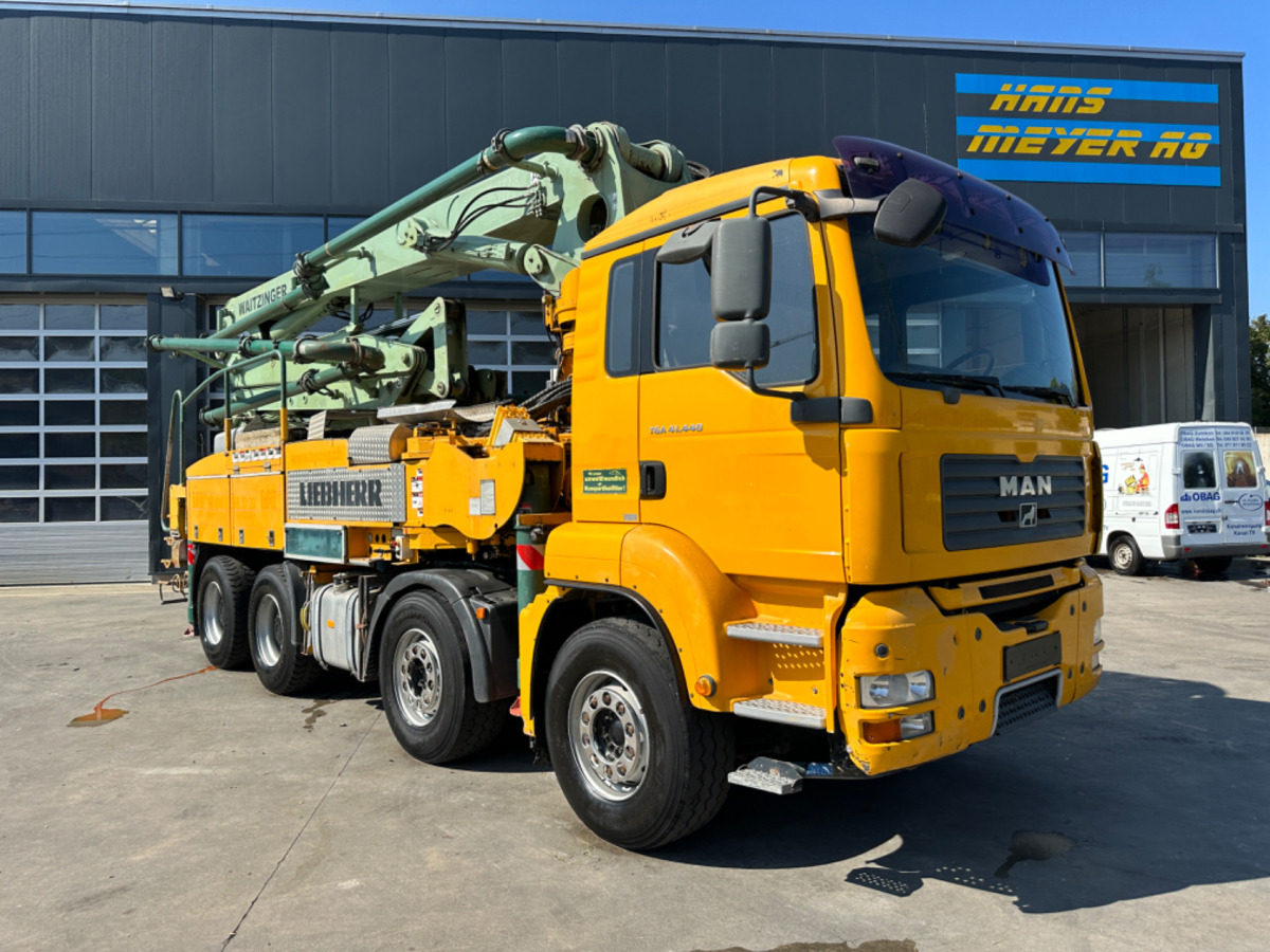 MAN TGA 41.440 8x4 Hallenpumpe 31M-5 - Camion pompe: photos 3 MAN TGA 41.440 8x4 Hallenpumpe 31M-5 - Camion pompe: photos 3