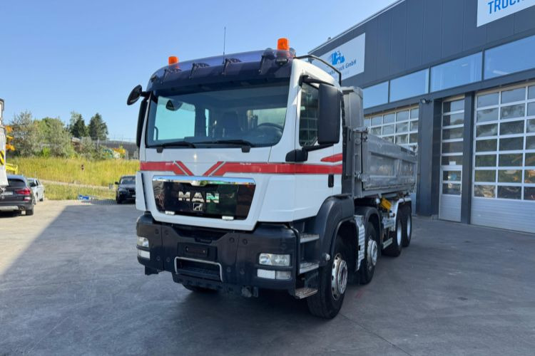 MAN TGS 35.480 SWS KIPPER/MISCHER - Camion benne: photos 1 MAN TGS 35.480 SWS KIPPER/MISCHER - Camion benne: photos 1