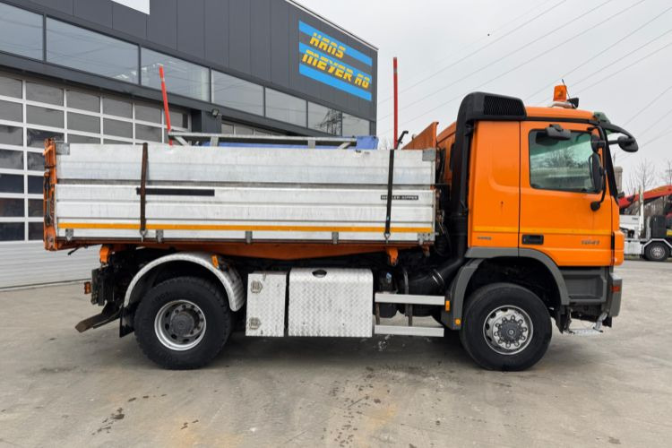 Mercedes-Benz Actros 1841 4x4 mit Schneeplfug - Camion benne: photos 4 Mercedes-Benz Actros 1841 4x4 mit Schneeplfug - Camion benne: photos 4