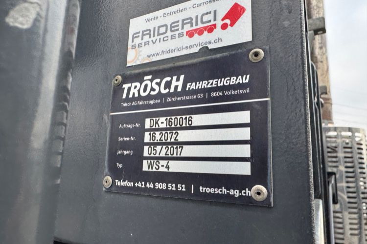 Camion ampliroll Renault C520 10x4 Trösch SWS: photos 11