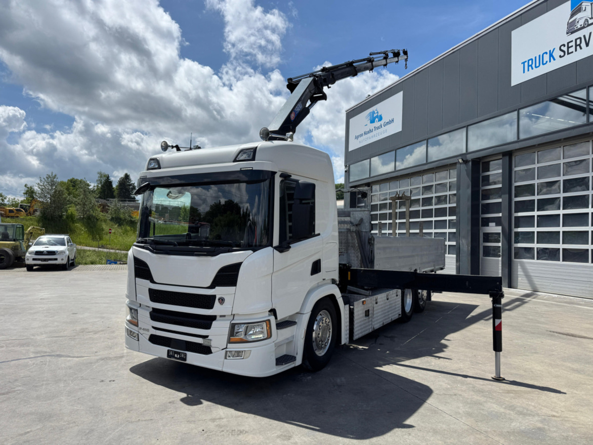 SCANIA P410 6x2 HMF1920-5 - Camion grue: photos 4 SCANIA P410 6x2 HMF1920-5 - Camion grue: photos 4