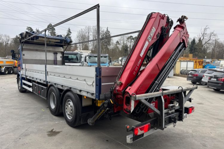 Camion grue, Camion plateau Scania G450 6x2 Hiab 122-4: photos 13