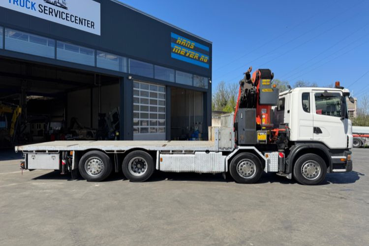 Camion grue Scania G480 8x2 Palfinger 50002-6: photos 7