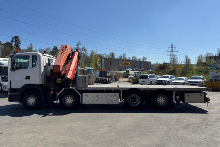 Camion grue Scania G480 8x2 Palfinger 50002-6: photos 11