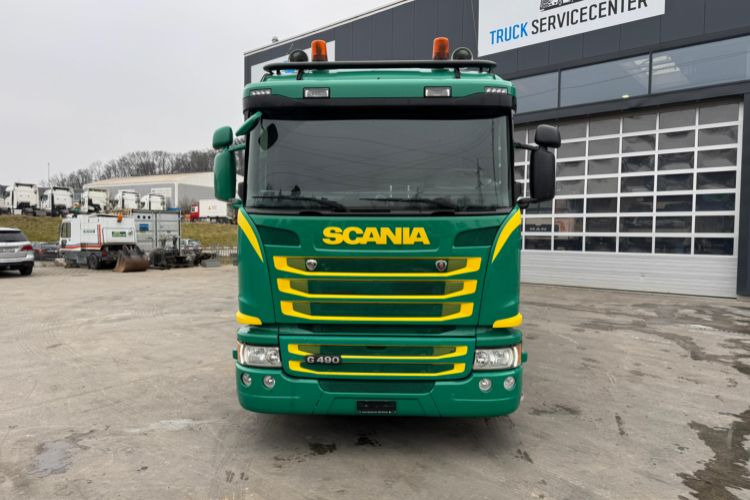 Scania G490 6x2 PK22002-4 - Camion grue, Camion plateau: photos 3 Scania G490 6x2 PK22002-4 - Camion grue, Camion plateau: photos 3