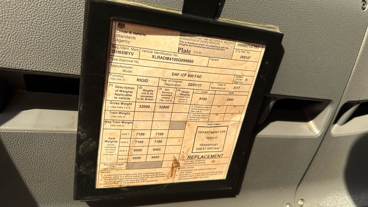 Camion benne DAF CF 400: photos 11 Camion benne DAF CF 400: photos 11