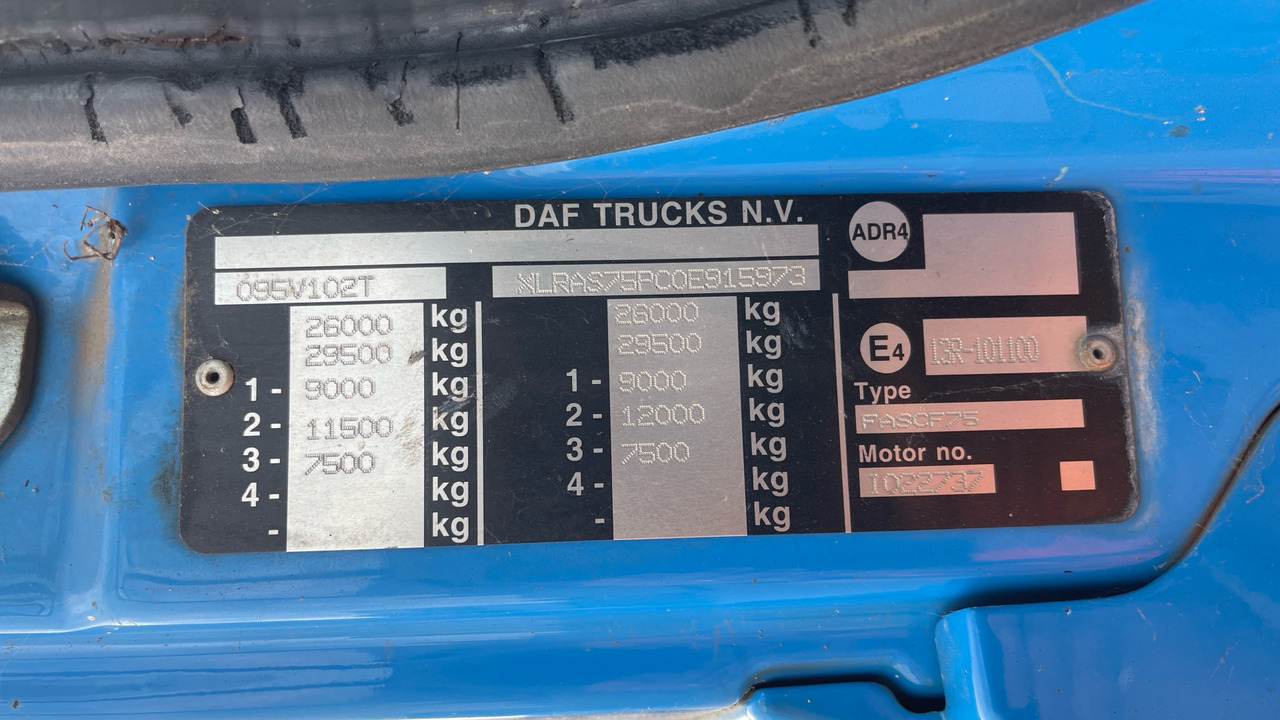 Remorqueuse Daf CF 75.310: photos 11
