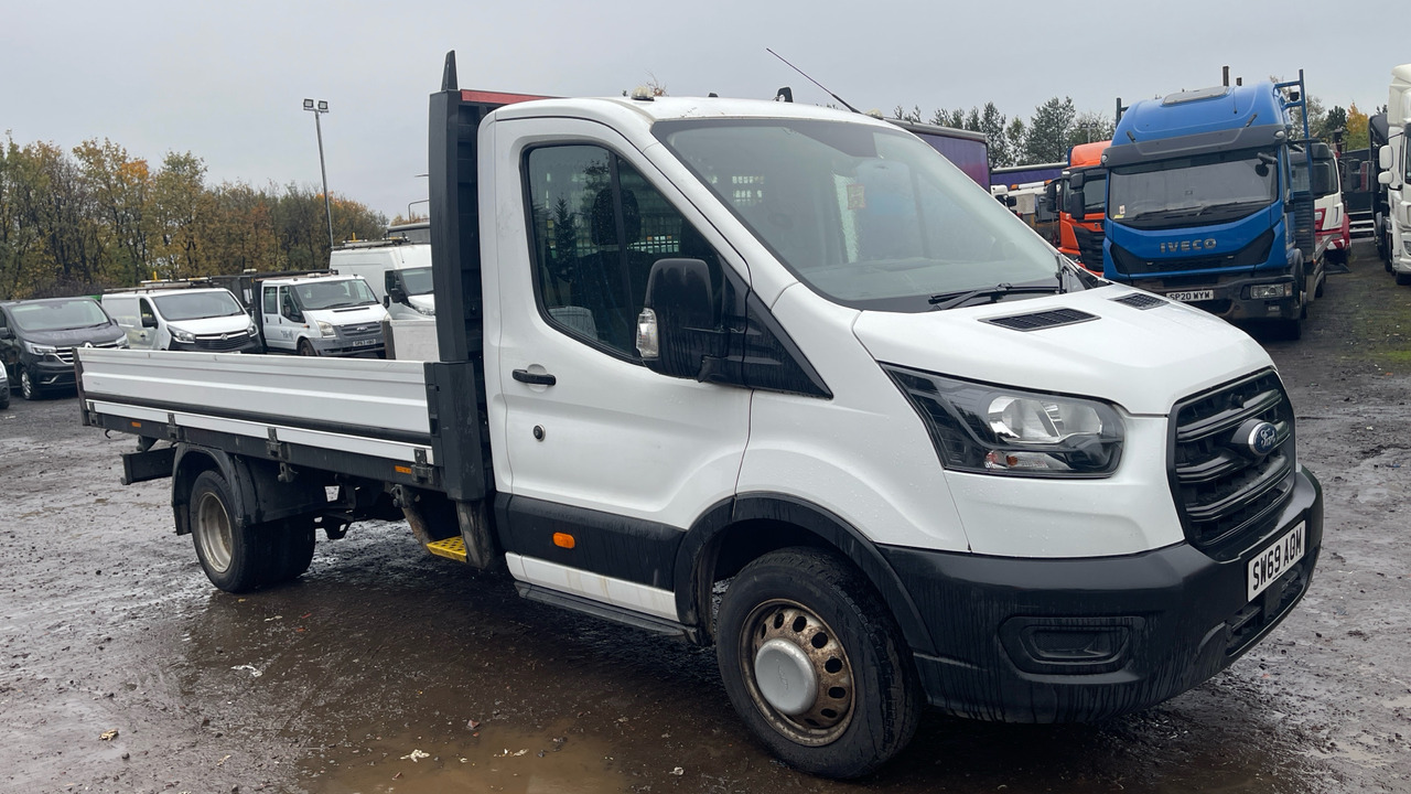 FORD TRANSIT 350 2.0 TDCi 130PS LEADER - Fourgon plateau: photos 1 FORD TRANSIT 350 2.0 TDCi 130PS LEADER - Fourgon plateau: photos 1