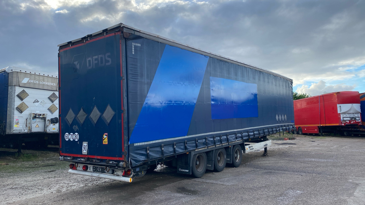 KRONE CURTAINSIDE MEGA EUROLINER - Semi-remorque rideaux coulissants: photos 5 KRONE CURTAINSIDE MEGA EUROLINER - Semi-remorque rideaux coulissants: photos 5