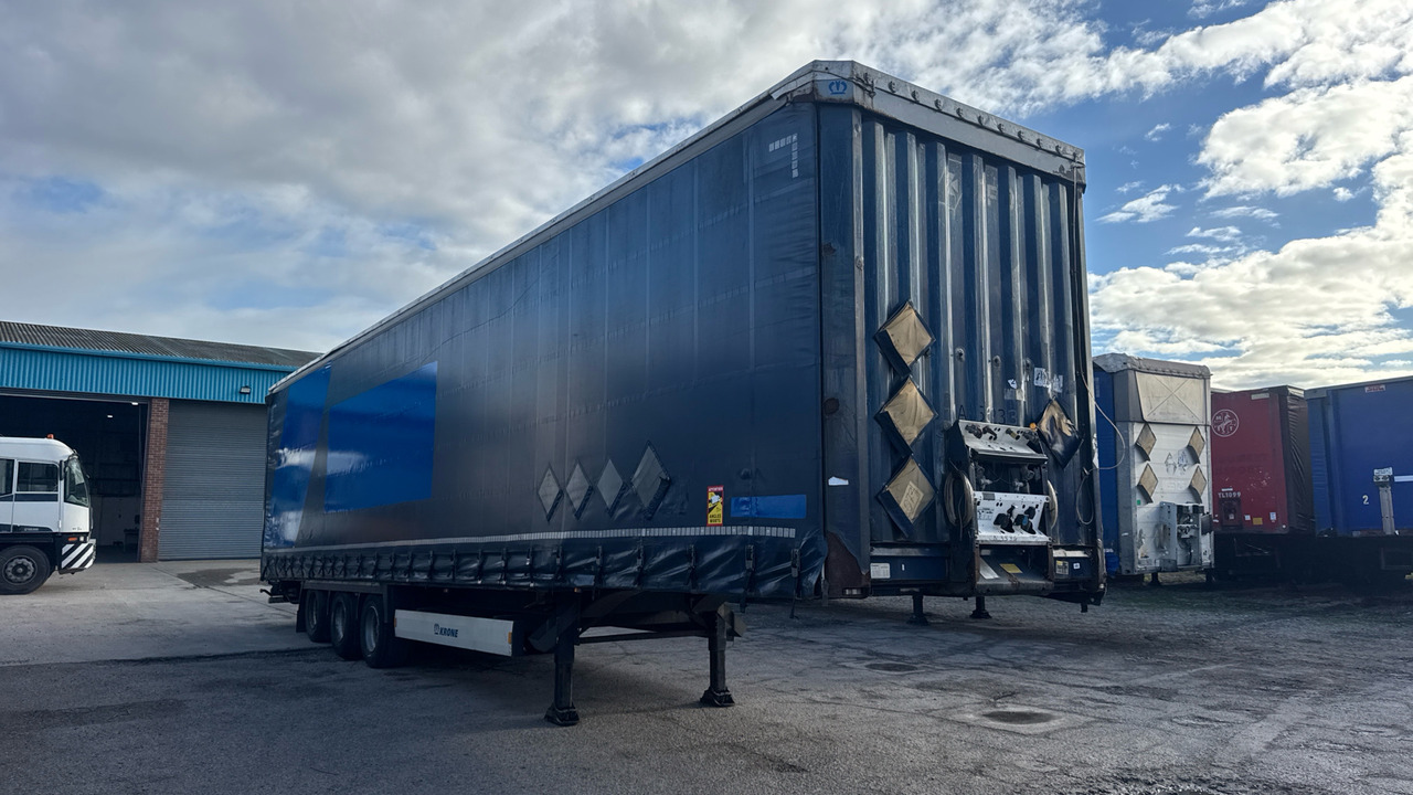 KRONE CURTAINSIDE MEGA EUROLINER - Semi-remorque rideaux coulissants: photos 2 KRONE CURTAINSIDE MEGA EUROLINER - Semi-remorque rideaux coulissants: photos 2