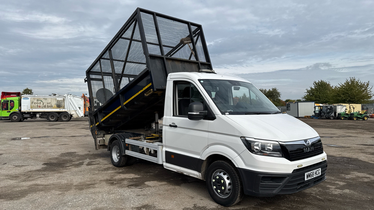 MAN TGE 5.180 - Camion benne: photos 1 MAN TGE 5.180 - Camion benne: photos 1
