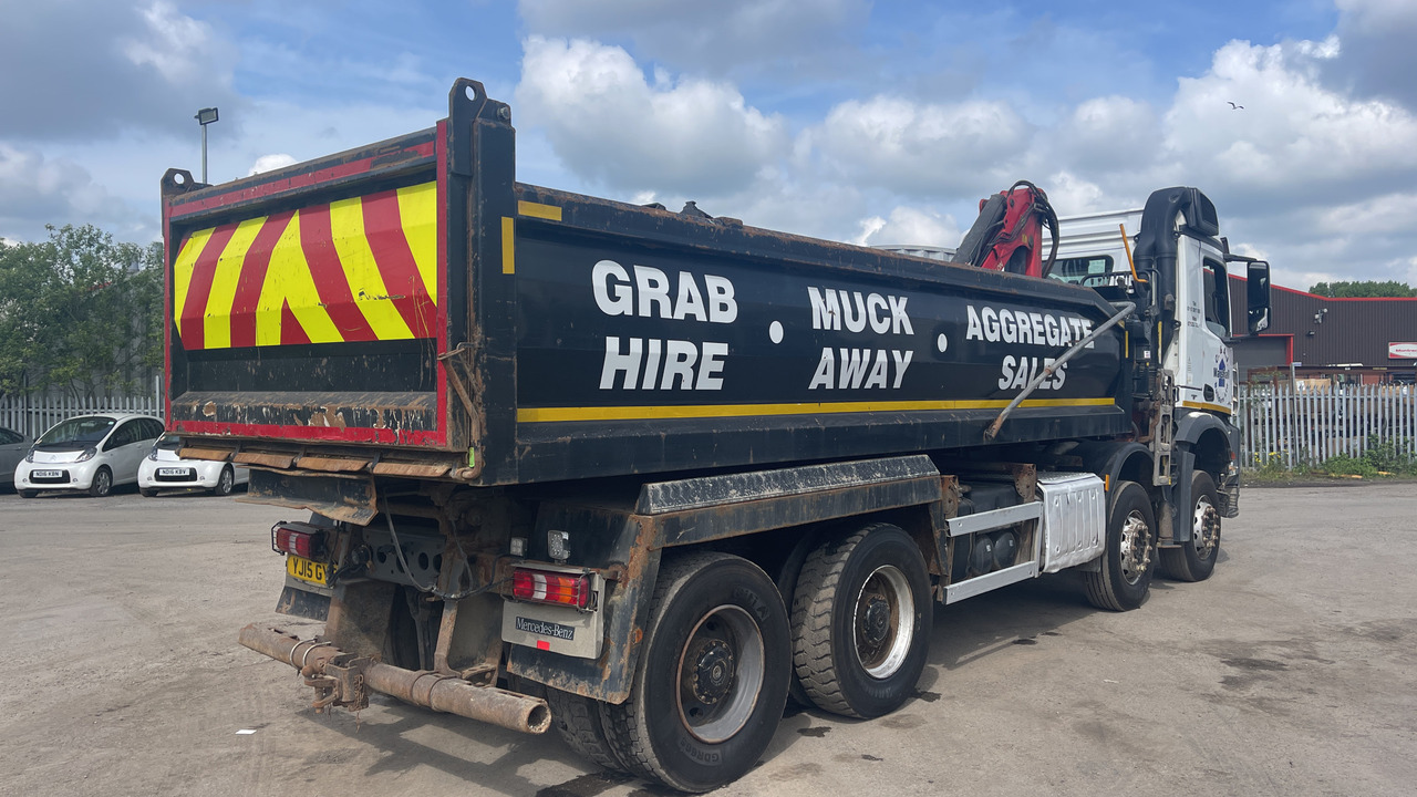 MERCEDES-BENZ AROCS  3240 - Camion benne, Camion grue: photos 4 MERCEDES-BENZ AROCS  3240 - Camion benne, Camion grue: photos 4