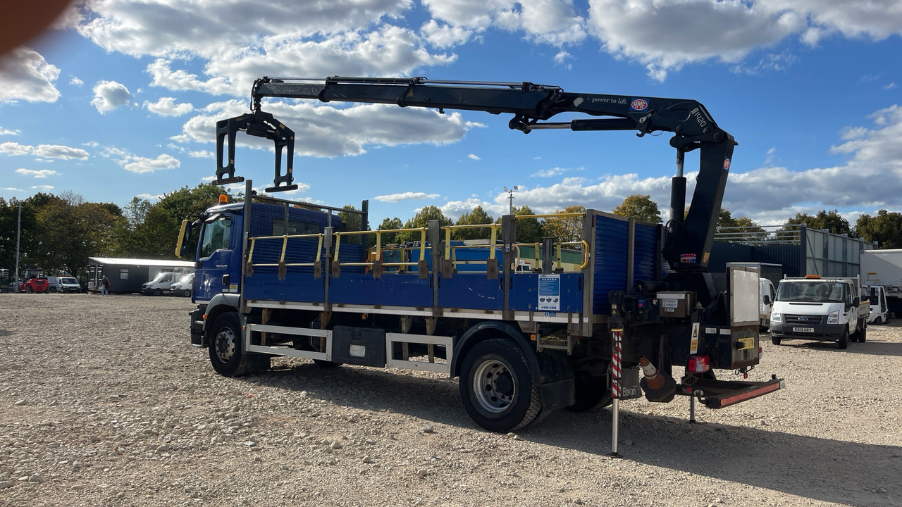 Man TGM 18.250 - Camion plateau, Camion grue: photos 3 Man TGM 18.250 - Camion plateau, Camion grue: photos 3