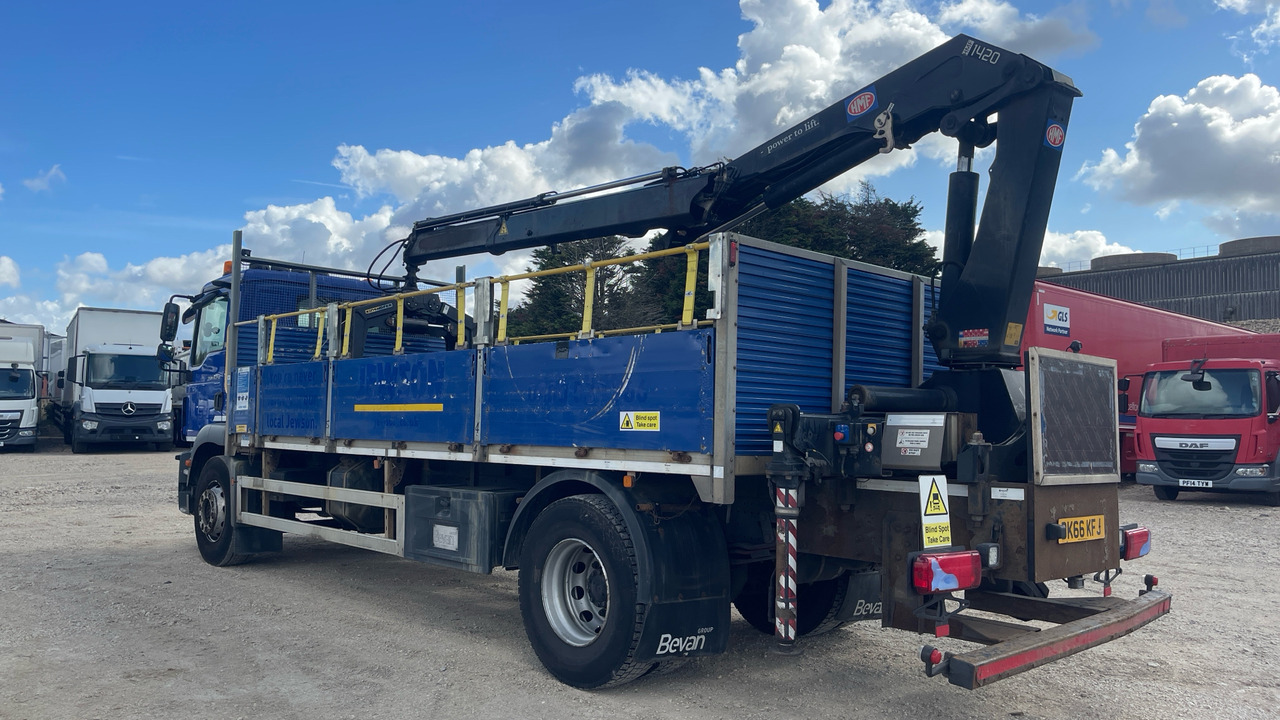 Man TGM 18.250 - Camion plateau, Camion grue: photos 3 Man TGM 18.250 - Camion plateau, Camion grue: photos 3
