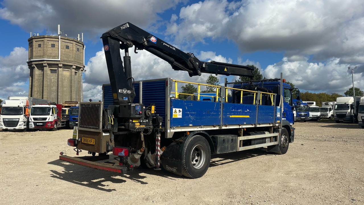 Man TGM 18.250 - Camion plateau, Camion grue: photos 4 Man TGM 18.250 - Camion plateau, Camion grue: photos 4