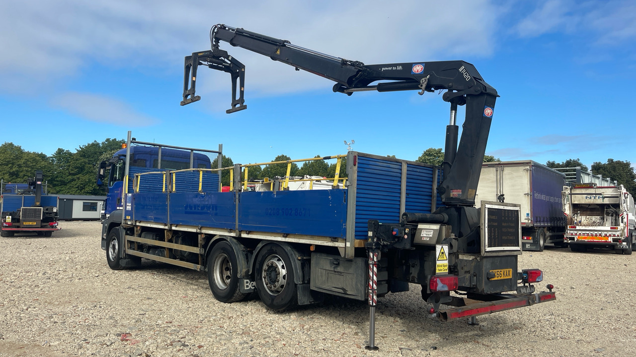 Man TGS 26.360 - Camion plateau, Camion grue: photos 3 Man TGS 26.360 - Camion plateau, Camion grue: photos 3
