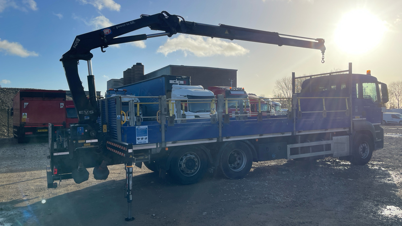 Man TGS 26.360 - Camion plateau, Camion grue: photos 4 Man TGS 26.360 - Camion plateau, Camion grue: photos 4