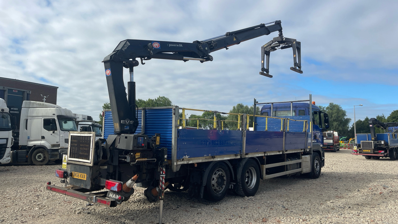 Man TGS 26.360 - Camion plateau, Camion grue: photos 4 Man TGS 26.360 - Camion plateau, Camion grue: photos 4