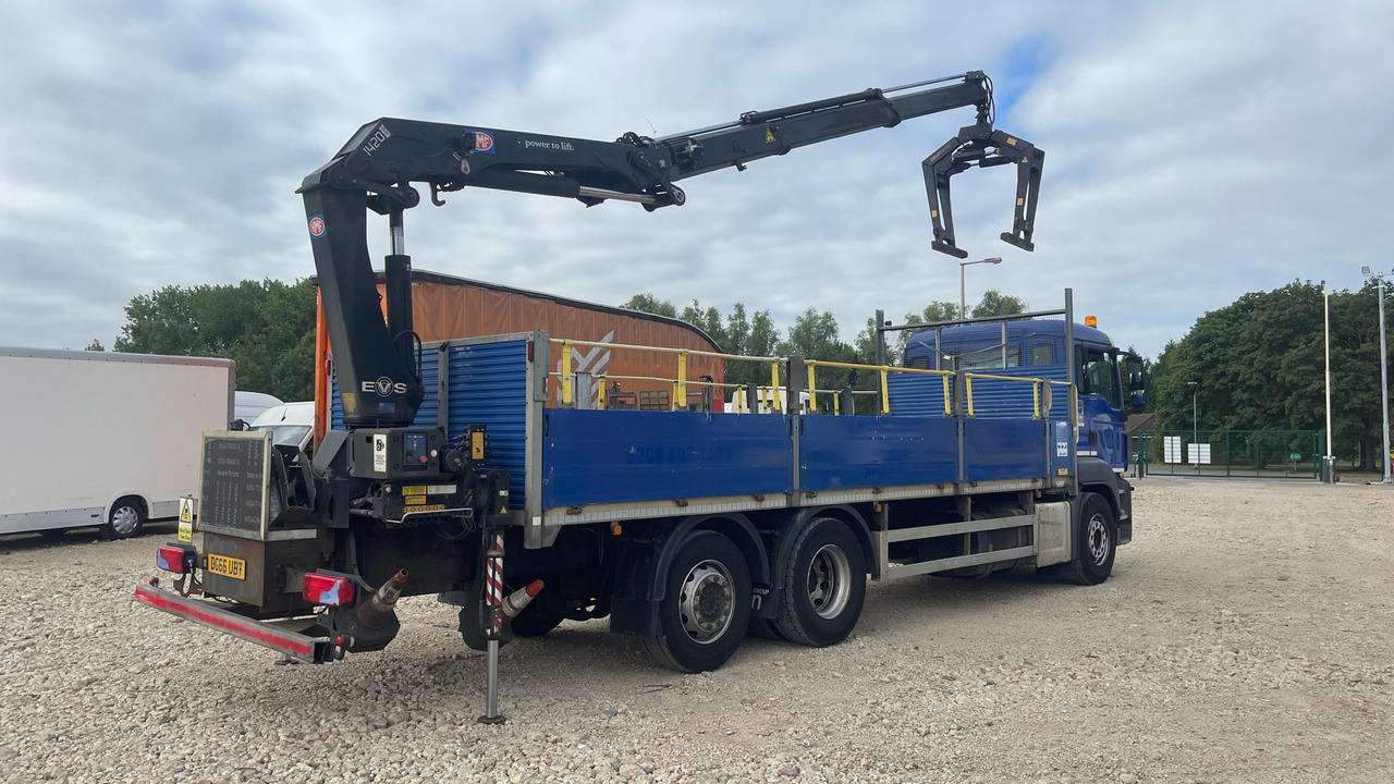 Man TGS 26.360 - Camion plateau, Camion grue: photos 4 Man TGS 26.360 - Camion plateau, Camion grue: photos 4