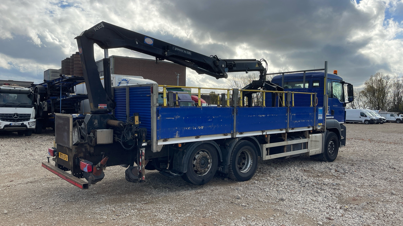 Man TGS 26.360 - Camion plateau, Camion grue: photos 4 Man TGS 26.360 - Camion plateau, Camion grue: photos 4