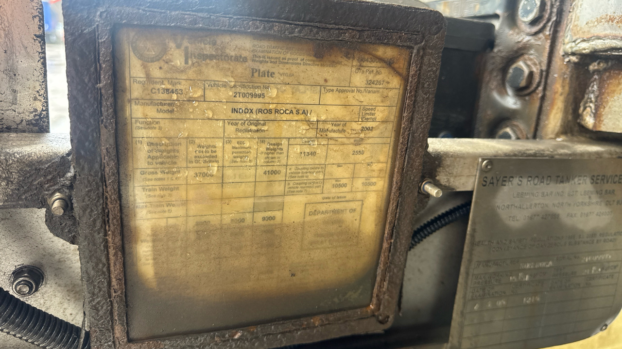 Remorque INDOX ROS ROCA TANKER: photos 11 Remorque INDOX ROS ROCA TANKER: photos 11