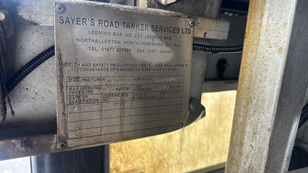 Remorque INDOX ROS ROCA TANKER: photos 20 Remorque INDOX ROS ROCA TANKER: photos 20