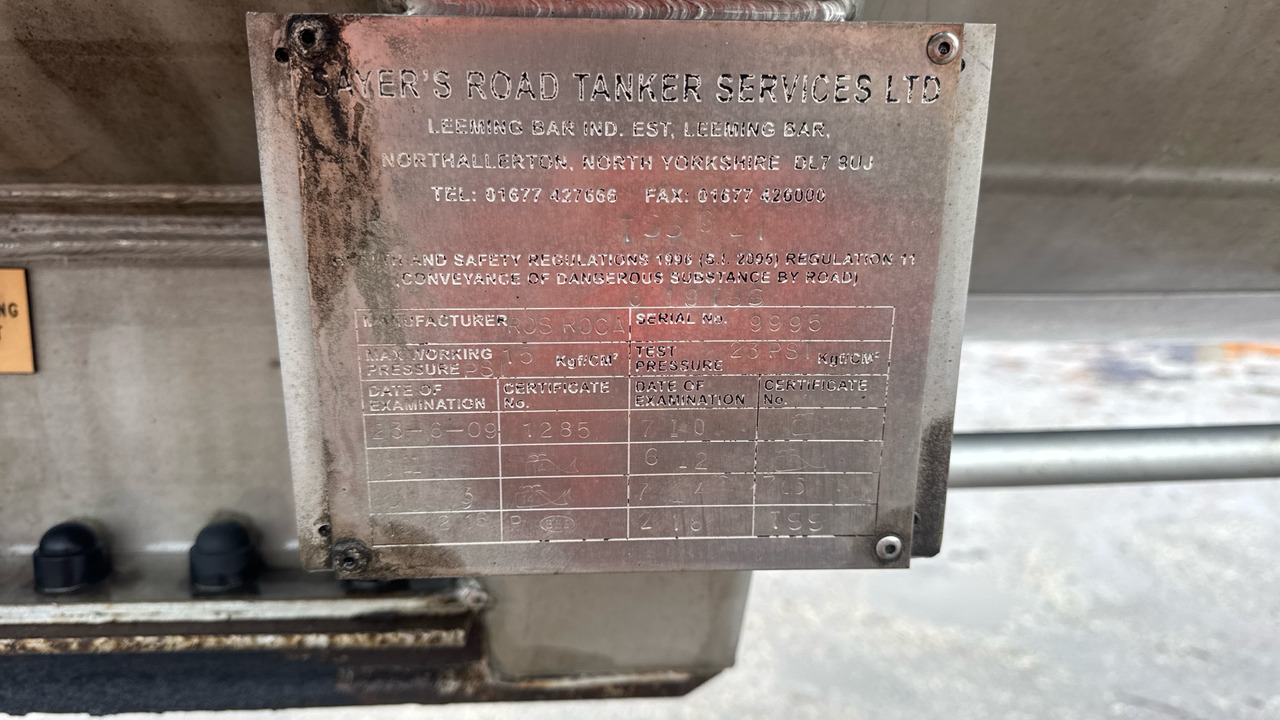 Remorque INDOX ROS ROCA TANKER: photos 22 Remorque INDOX ROS ROCA TANKER: photos 22