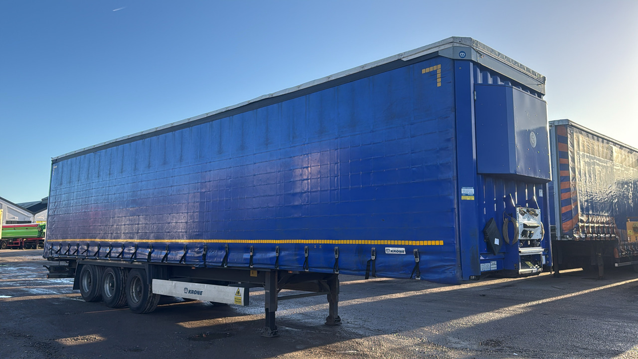 KRONE CURTAINSIDE EUROLINER - Remorque: photos 1 KRONE CURTAINSIDE EUROLINER - Remorque: photos 1