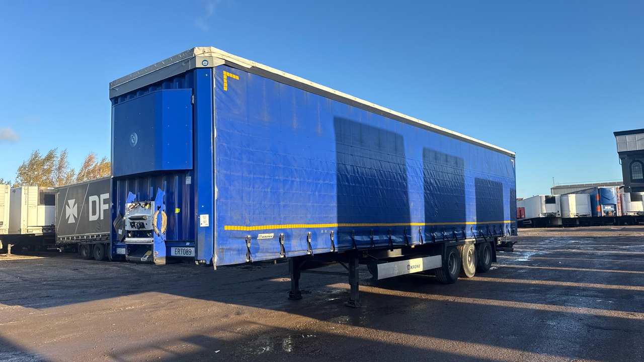 KRONE CURTAINSIDE EUROLINER - Remorque: photos 3 KRONE CURTAINSIDE EUROLINER - Remorque: photos 3