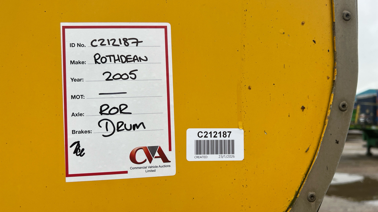 Remorque ROTHDEAN TIPPER INSULATED: photos 15