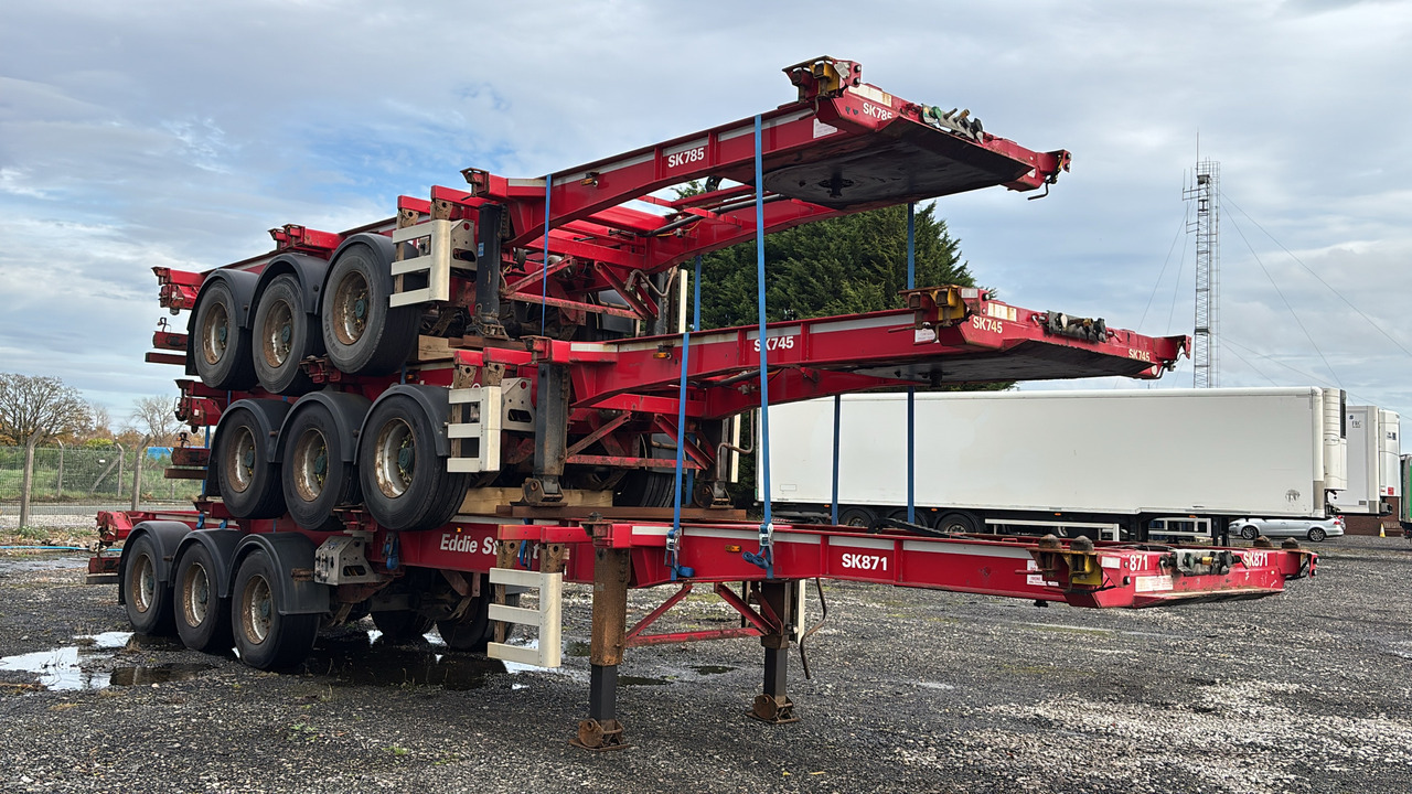 SDC SKELETAL SLIDING - STACK OF 3 - Remorque: photos 1 SDC SKELETAL SLIDING - STACK OF 3 - Remorque: photos 1